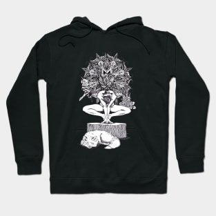 wild woman mandala Hoodie